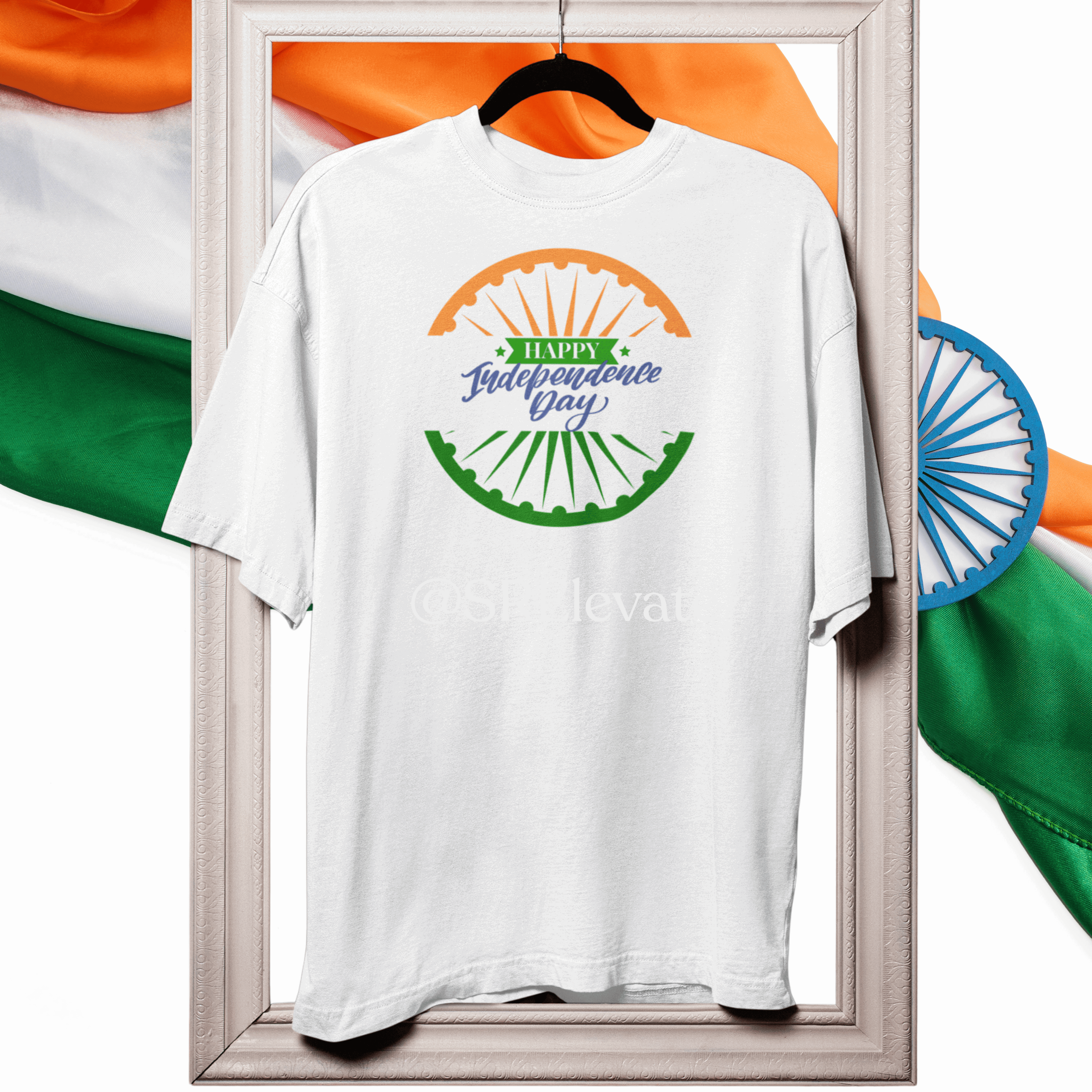 Happy Independence Day Oversized T-Shirt – Premium Cotton, Unisex, Limited Edition
