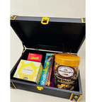 Luxury Truck Box Gift Hamper – DAI-CHA & Twinings Teas, Kunafa, Protein Bars, Premium Chocolates & Gourmet Cookies | Corporate & Festive Gifting