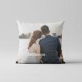 Personalized Couple Photo Cushion Cover
