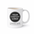 Custom Ceramic Mug with Logo – Corporate Gifting | Bulk Personalized Coffee Mugs