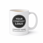 Custom Ceramic Mug with Logo – Corporate Gifting | Bulk Personalized Coffee Mugs