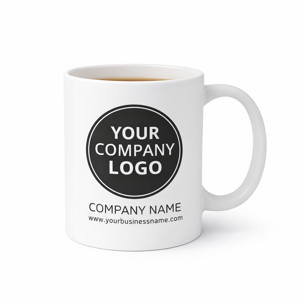 Custom Ceramic Mug with Logo – Corporate Gifting | Bulk Personalized Coffee Mugs