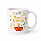 Diwali Custom Ceramic Mug with Logo/Name/Photo| Corporate Gifting | Diwali gifting