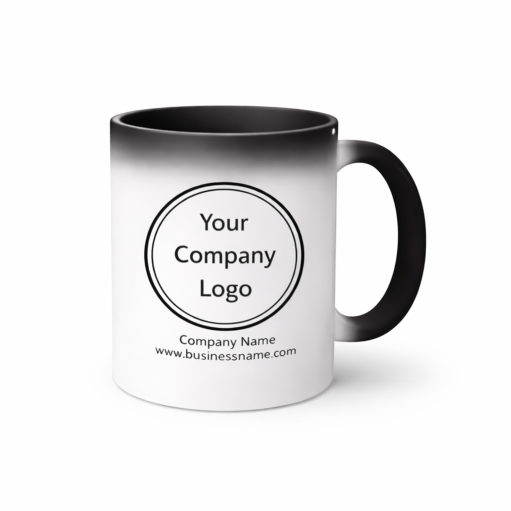 Custom Magic Mug – Heat Sensitive Color Changing Coffee Mug | Personalized Logo Printing | Bulk Corporate Gifts India