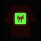 Valentine Glow-In-The-Dark Oversized T-Shirt for Couples