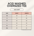 Glow-In-The-Dark Red Heart Unisex Acid Washed Oversized T-Shirt