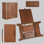 Wooden Calendar Clock