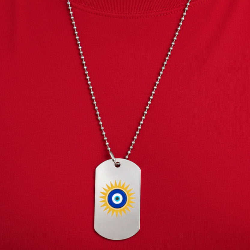 evil eye pendant men