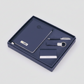 4 IN 1 | Premium A5 Notebook Gift Set – Card Holder + Metal Pen + Keychain,corporate gift ideas for clients