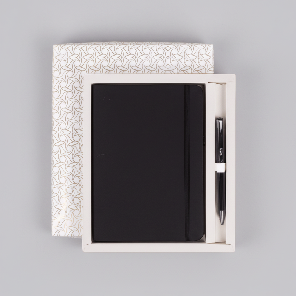 notebook and pen combo
