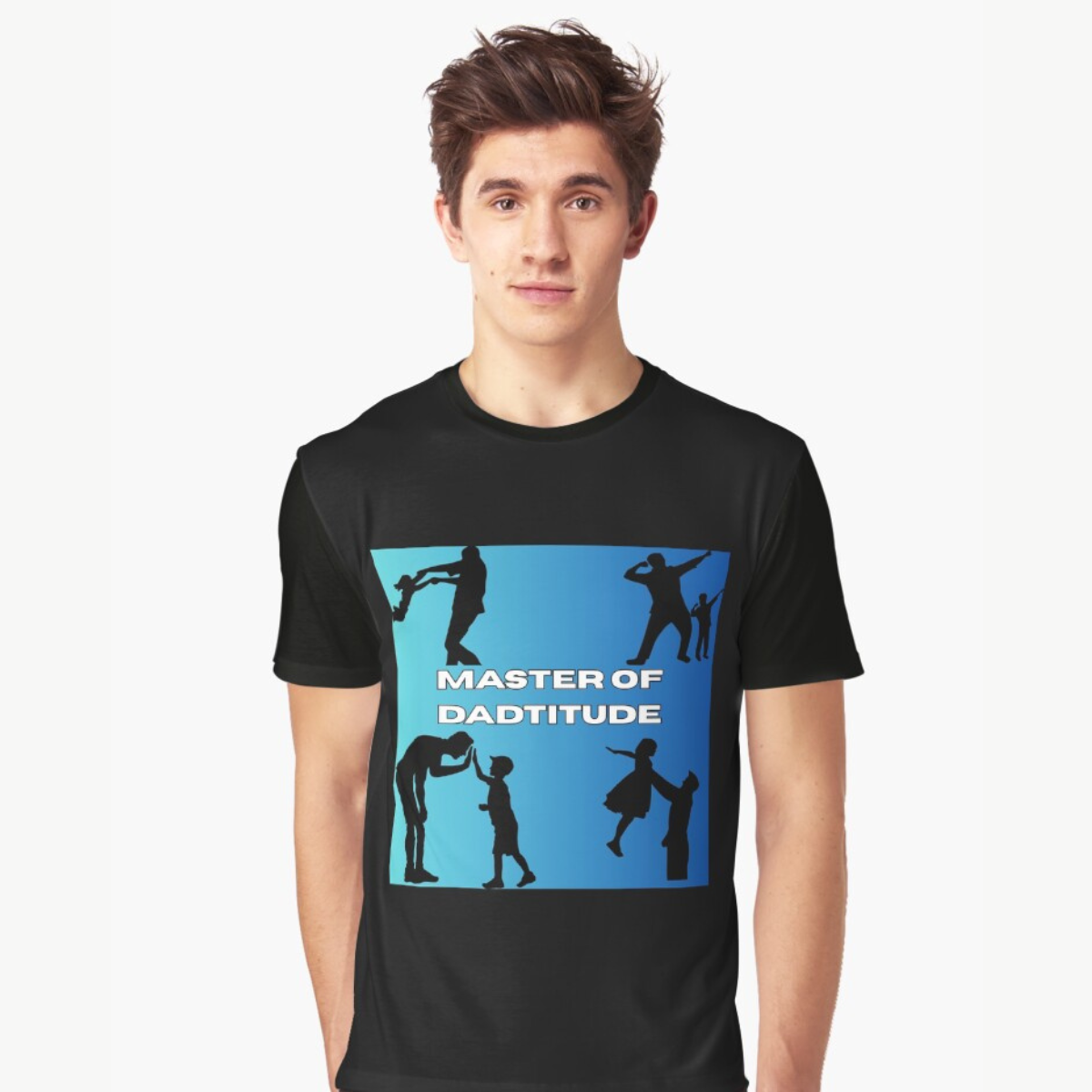 Master Of Dadtitude_graphic_t-shirt